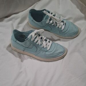 Nike Light Blue Sneakers with White Accents